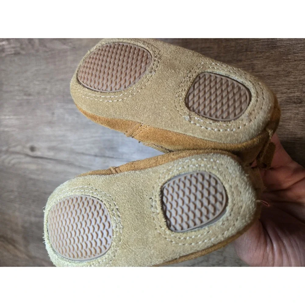 Zutano‎ Fur Lined Leather Booties Size 12m